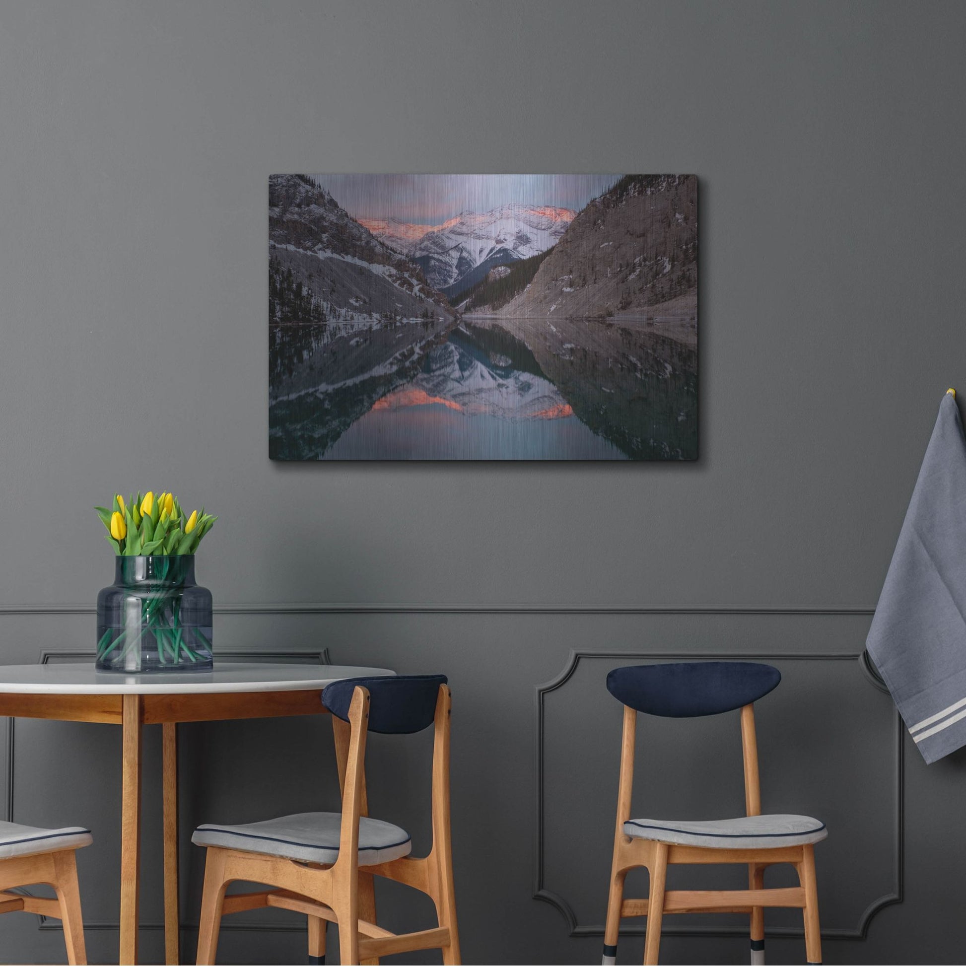 Luxe Metal Art 'Whitemans Pond 1' by Joe Reimer Photography, Metal Wall Art,36x24