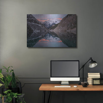 Luxe Metal Art 'Whitemans Pond 1' by Joe Reimer Photography, Metal Wall Art,36x24