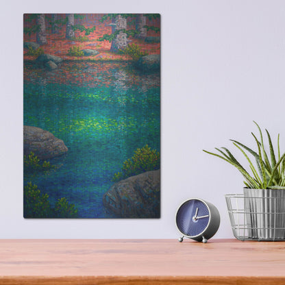 Luxe Metal Art 'Afternoon At Grassi Lakes' by Joe Reimer, Metal Wall Art,12x16