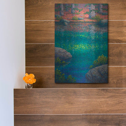 Luxe Metal Art 'Afternoon At Grassi Lakes' by Joe Reimer, Metal Wall Art,12x16