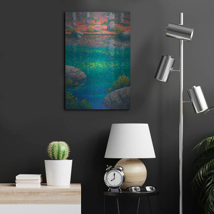 Luxe Metal Art 'Afternoon At Grassi Lakes' by Joe Reimer, Metal Wall Art,16x24