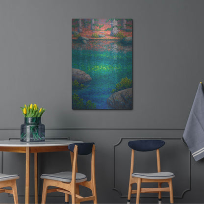 Luxe Metal Art 'Afternoon At Grassi Lakes' by Joe Reimer, Metal Wall Art,24x36