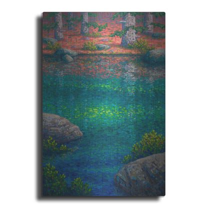 Luxe Metal Art 'Afternoon At Grassi Lakes' by Joe Reimer, Metal Wall Art