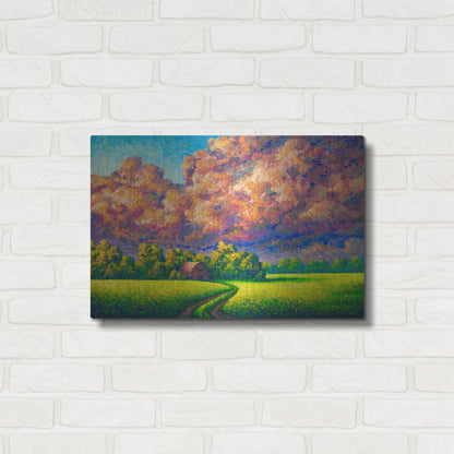 Luxe Metal Art 'August Storm' by Joe Reimer, Metal Wall Art,24x16