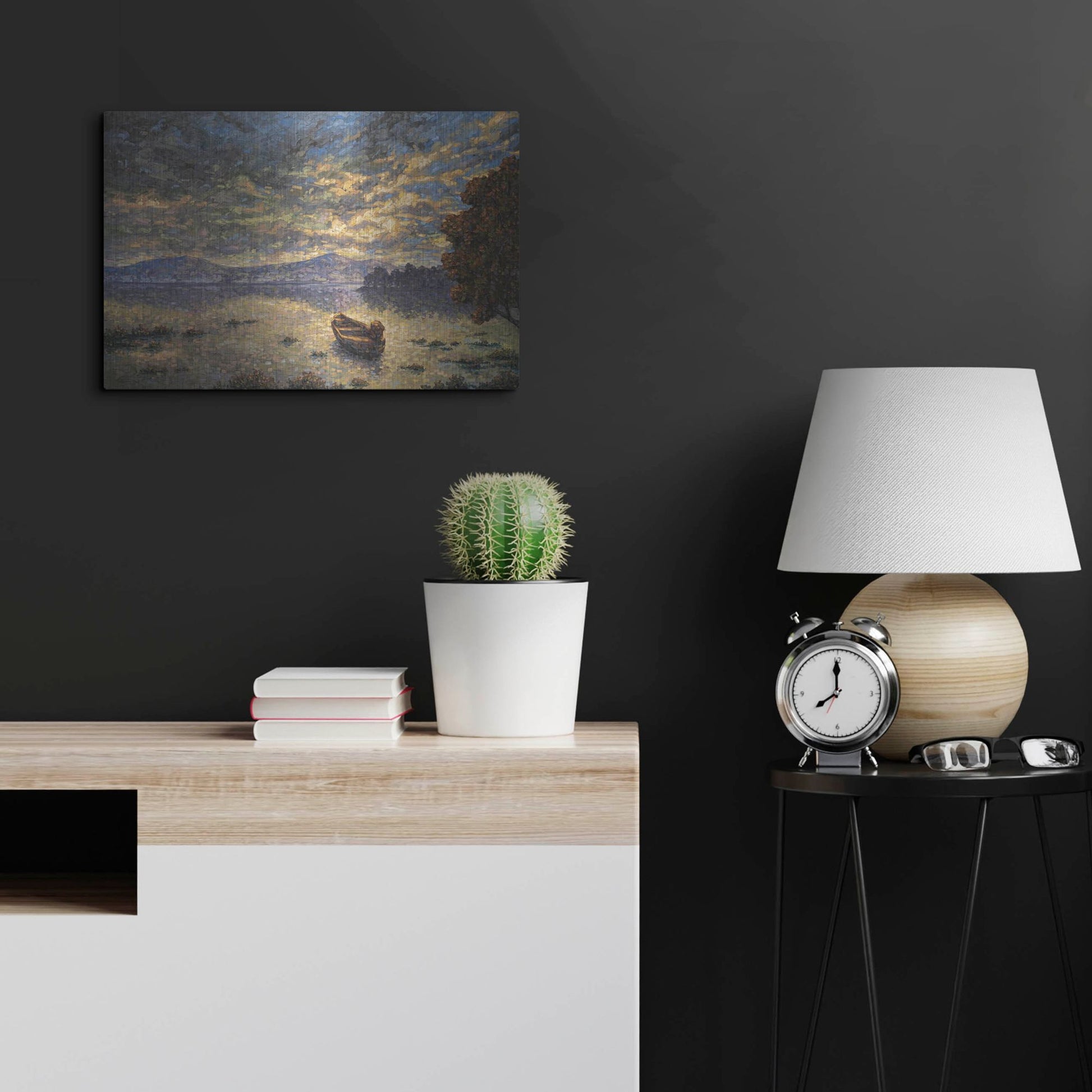 Luxe Metal Art 'Renacer del Alma' by Joe Reimer, Metal Wall Art,24x16