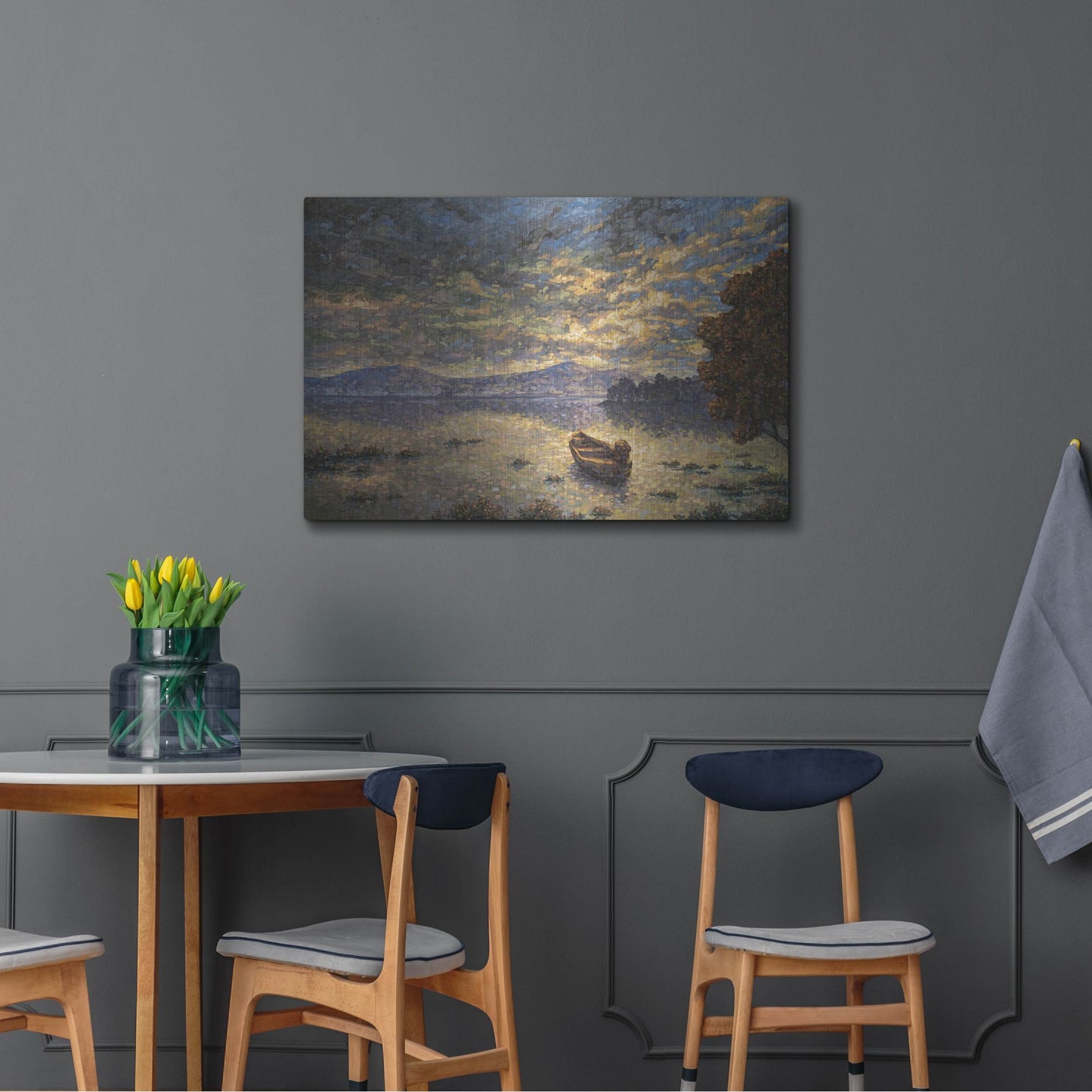 Luxe Metal Art 'Renacer del Alma' by Joe Reimer, Metal Wall Art,36x24