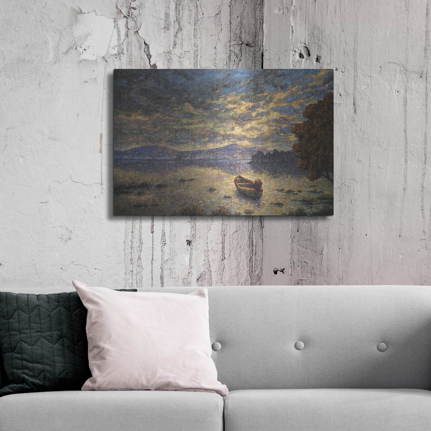 Luxe Metal Art 'Renacer del Alma' by Joe Reimer, Metal Wall Art,36x24