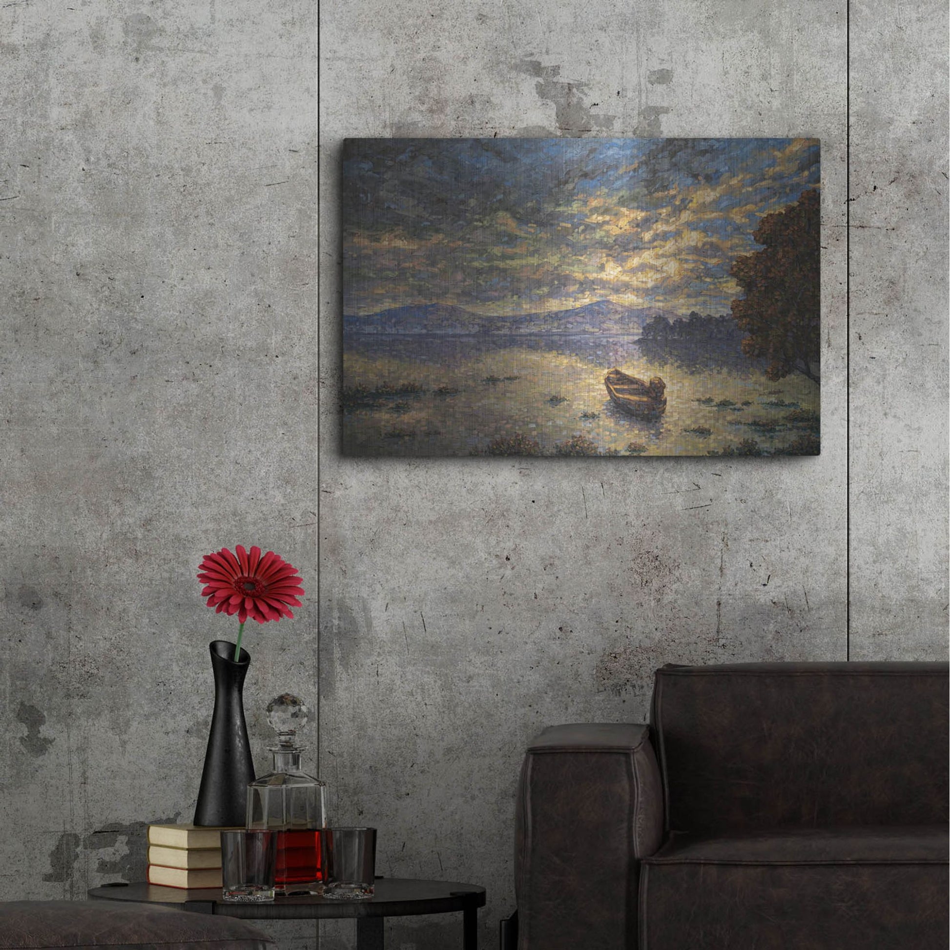Luxe Metal Art 'Renacer del Alma' by Joe Reimer, Metal Wall Art,36x24