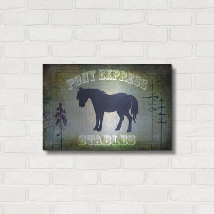 Luxe Metal Art 'Country Horse I' by Lightbox Journal, Metal Wall Art,24x16