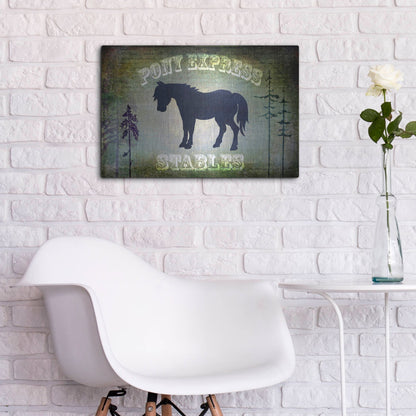Luxe Metal Art 'Country Horse I' by Lightbox Journal, Metal Wall Art,24x16