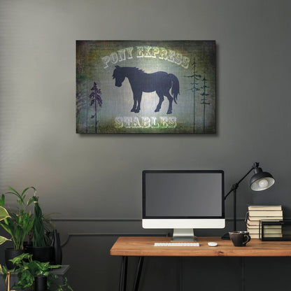 Luxe Metal Art 'Country Horse I' by Lightbox Journal, Metal Wall Art,36x24
