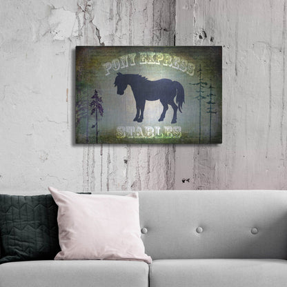 Luxe Metal Art 'Country Horse I' by Lightbox Journal, Metal Wall Art,36x24