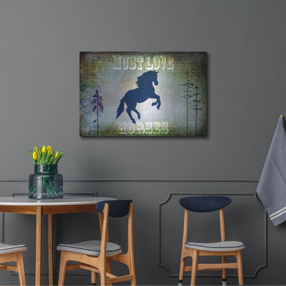 Luxe Metal Art 'Country Horse II' by Lightbox Journal, Metal Wall Art,36x24