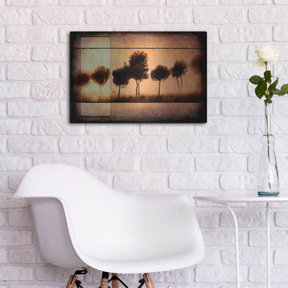 Luxe Metal Art 'For the Love of Trees I' by Lightbox Journal, Metal Wall Art,24x16