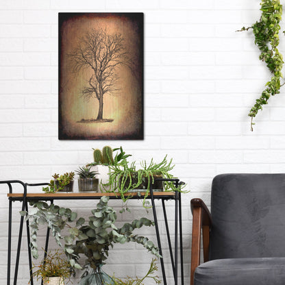 Luxe Metal Art 'For the Love of Trees II' by Lightbox Journal, Metal Wall Art,12x16