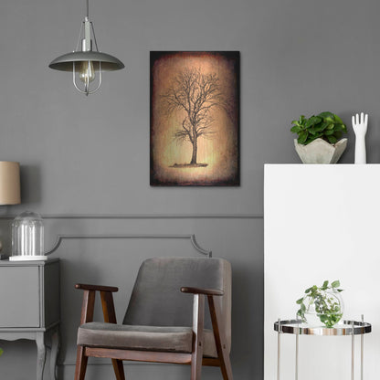 Luxe Metal Art 'For the Love of Trees II' by Lightbox Journal, Metal Wall Art,16x24