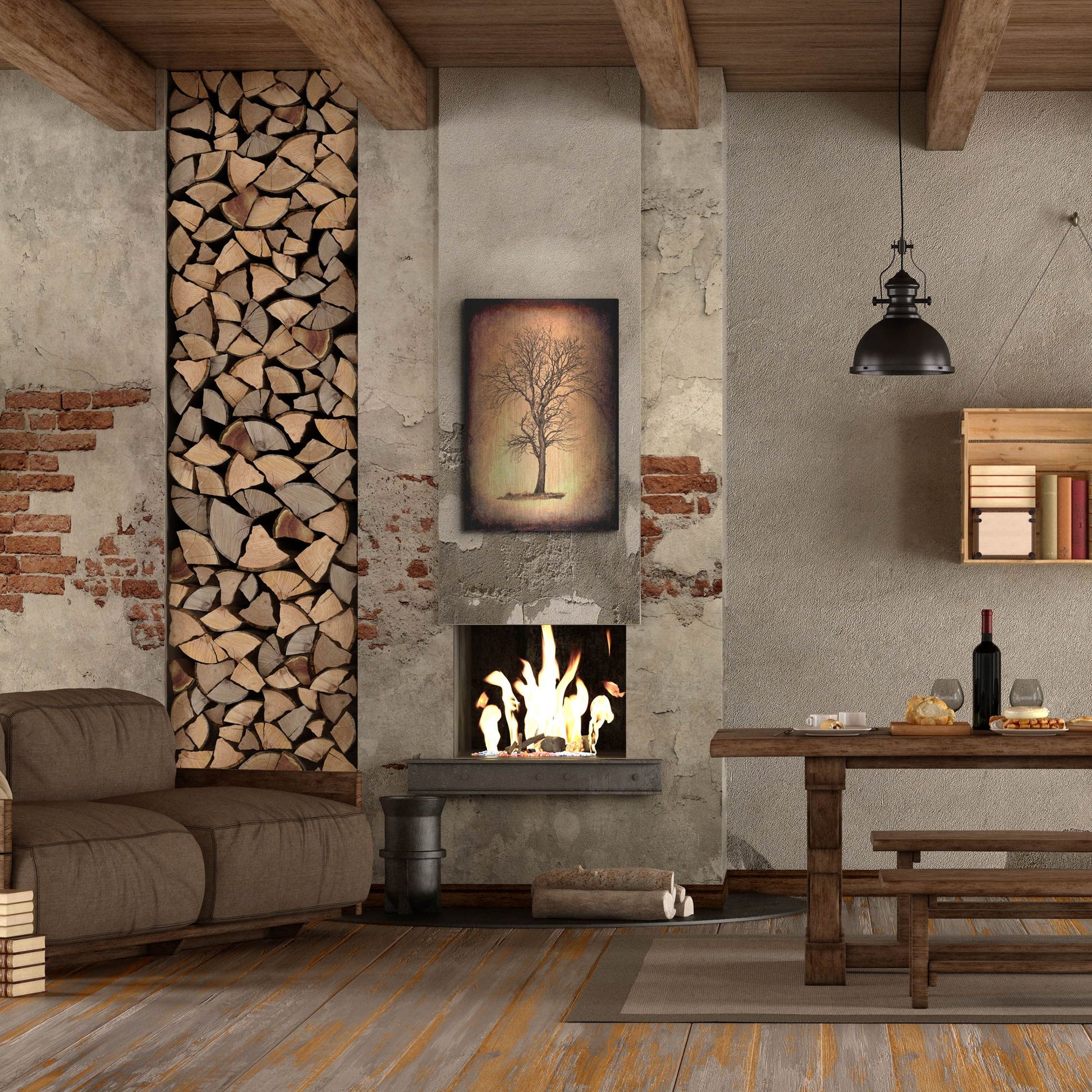 Luxe Metal Art 'For the Love of Trees II' by Lightbox Journal, Metal Wall Art,24x36