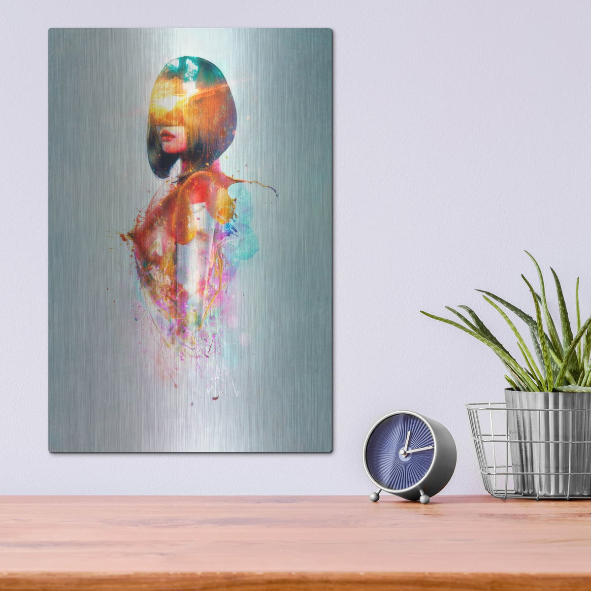 'Deja Vu' by Mario Sanchez Nevado – Metal Wall Art, 12x16 room view