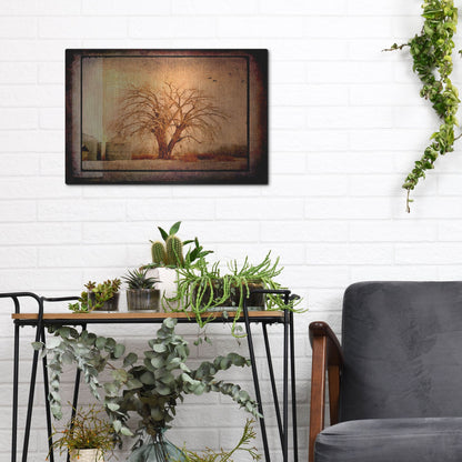 Luxe Metal Art 'For the Love of Trees IV' by Lightbox Journal, Metal Wall Art,16x12