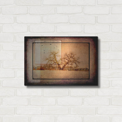Luxe Metal Art 'For the Love of Trees V' by Lightbox Journal, Metal Wall Art,24x16
