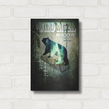 Luxe Metal Art 'Wind River I' by Lightbox Journal, Metal Wall Art,12x16