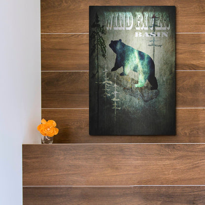 Luxe Metal Art 'Wind River I' by Lightbox Journal, Metal Wall Art,12x16