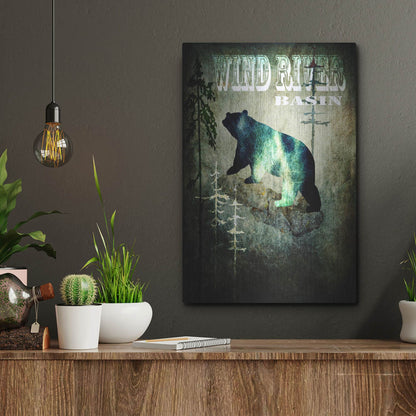 Luxe Metal Art 'Wind River I' by Lightbox Journal, Metal Wall Art,12x16