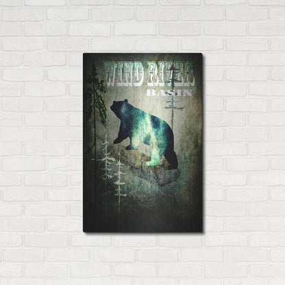 Luxe Metal Art 'Wind River I' by Lightbox Journal, Metal Wall Art,24x36