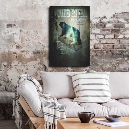 Luxe Metal Art 'Wind River I' by Lightbox Journal, Metal Wall Art,24x36