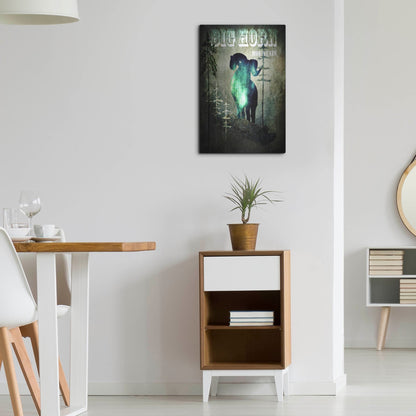 Luxe Metal Art 'Wind River II' by Lightbox Journal, Metal Wall Art,16x24