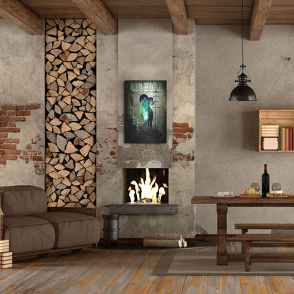 Luxe Metal Art 'Wind River II' by Lightbox Journal, Metal Wall Art,24x36