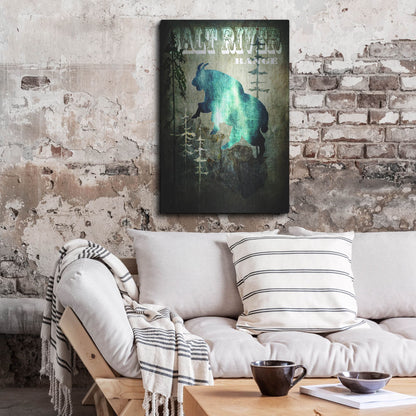 Luxe Metal Art 'Wind River III' by Lightbox Journal, Metal Wall Art,24x36