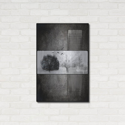 Luxe Metal Art 'Black Tree 1' by Lightbox Journal, Metal Wall Art,24x36