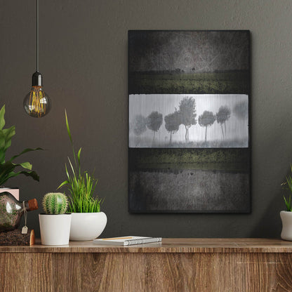 Luxe Metal Art 'Black Tree 2' by Lightbox Journal, Metal Wall Art,12x16
