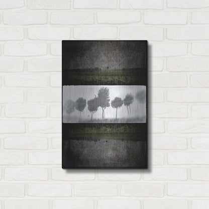 Luxe Metal Art 'Black Tree 2' by Lightbox Journal, Metal Wall Art,16x24
