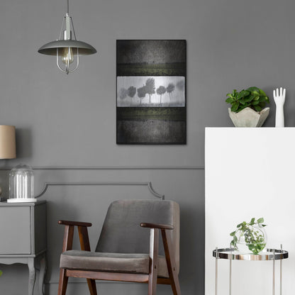 Luxe Metal Art 'Black Tree 2' by Lightbox Journal, Metal Wall Art,16x24