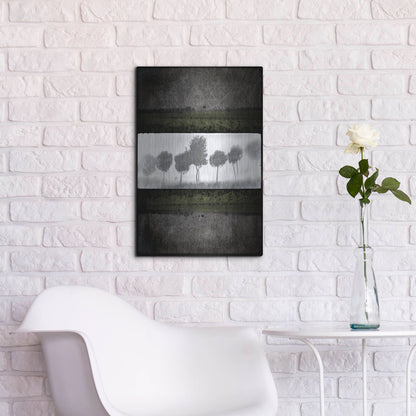 Luxe Metal Art 'Black Tree 2' by Lightbox Journal, Metal Wall Art,16x24