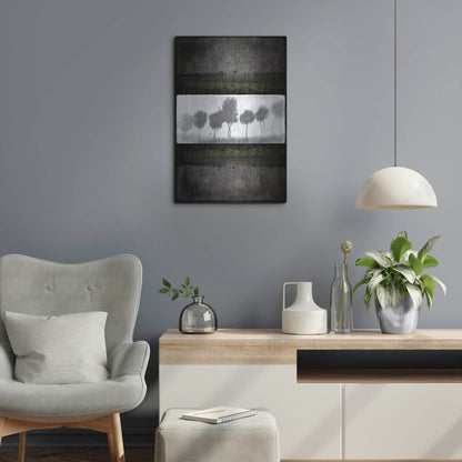 Luxe Metal Art 'Black Tree 2' by Lightbox Journal, Metal Wall Art,16x24