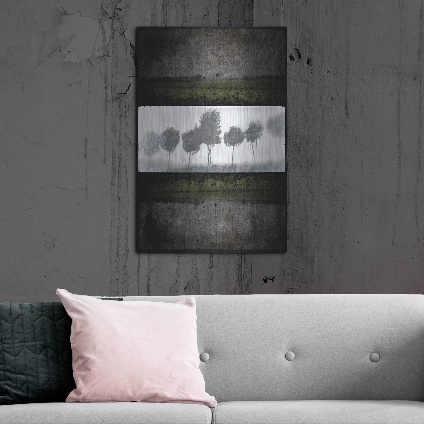 Luxe Metal Art 'Black Tree 2' by Lightbox Journal, Metal Wall Art,24x36