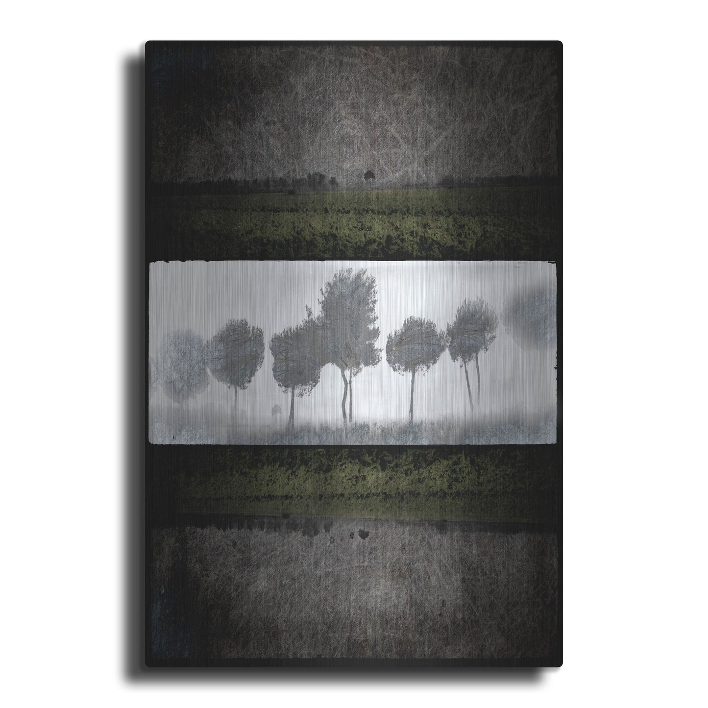 Luxe Metal Art 'Black Tree 2' by Lightbox Journal, Metal Wall Art