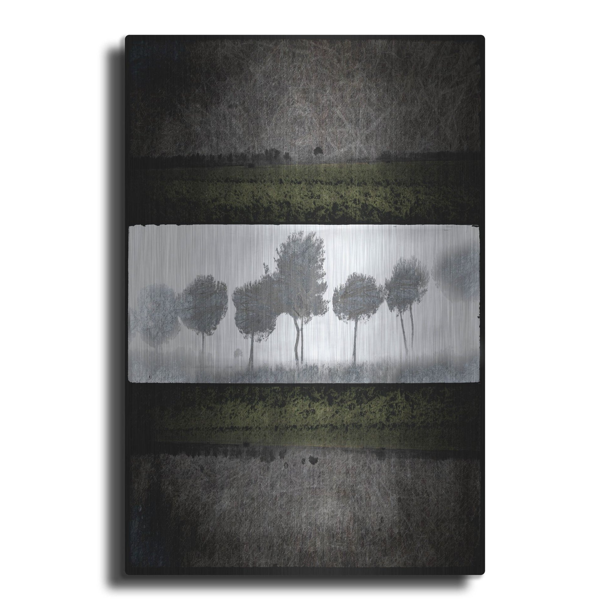 Luxe Metal Art 'Black Tree 2' by Lightbox Journal, Metal Wall Art