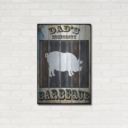 Luxe Metal Art 'Dads BBQ 2' by Lightbox Journal, Metal Wall Art,24x36