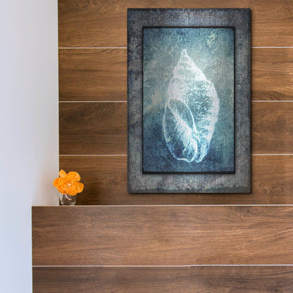 Luxe Metal Art 'Hello Beach Shell II' by Lightbox Journal, Metal Wall Art,12x16