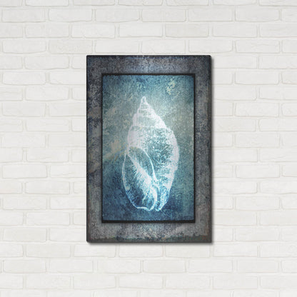 Luxe Metal Art 'Hello Beach Shell II' by Lightbox Journal, Metal Wall Art,24x36