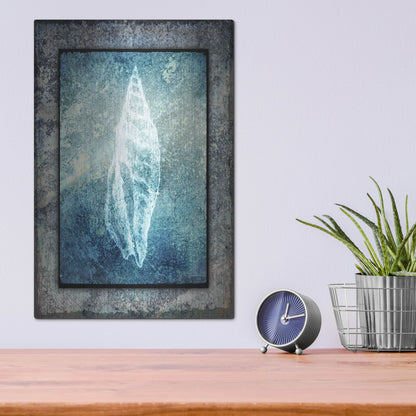 Luxe Metal Art 'Hello Beach Shell III' by Lightbox Journal, Metal Wall Art,12x16