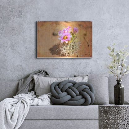 Luxe Metal Art 'Desert Flower 4' by Lightbox Journal, Metal Wall Art,36x24