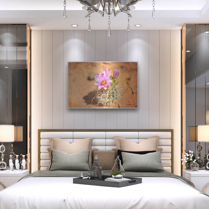 Luxe Metal Art 'Desert Flower 4' by Lightbox Journal, Metal Wall Art,36x24