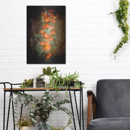 Luxe Metal Art 'Desert Flower 5' by Lightbox Journal, Metal Wall Art,12x16