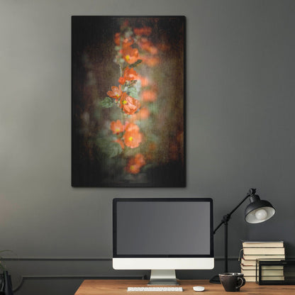Luxe Metal Art 'Desert Flower 5' by Lightbox Journal, Metal Wall Art,24x36