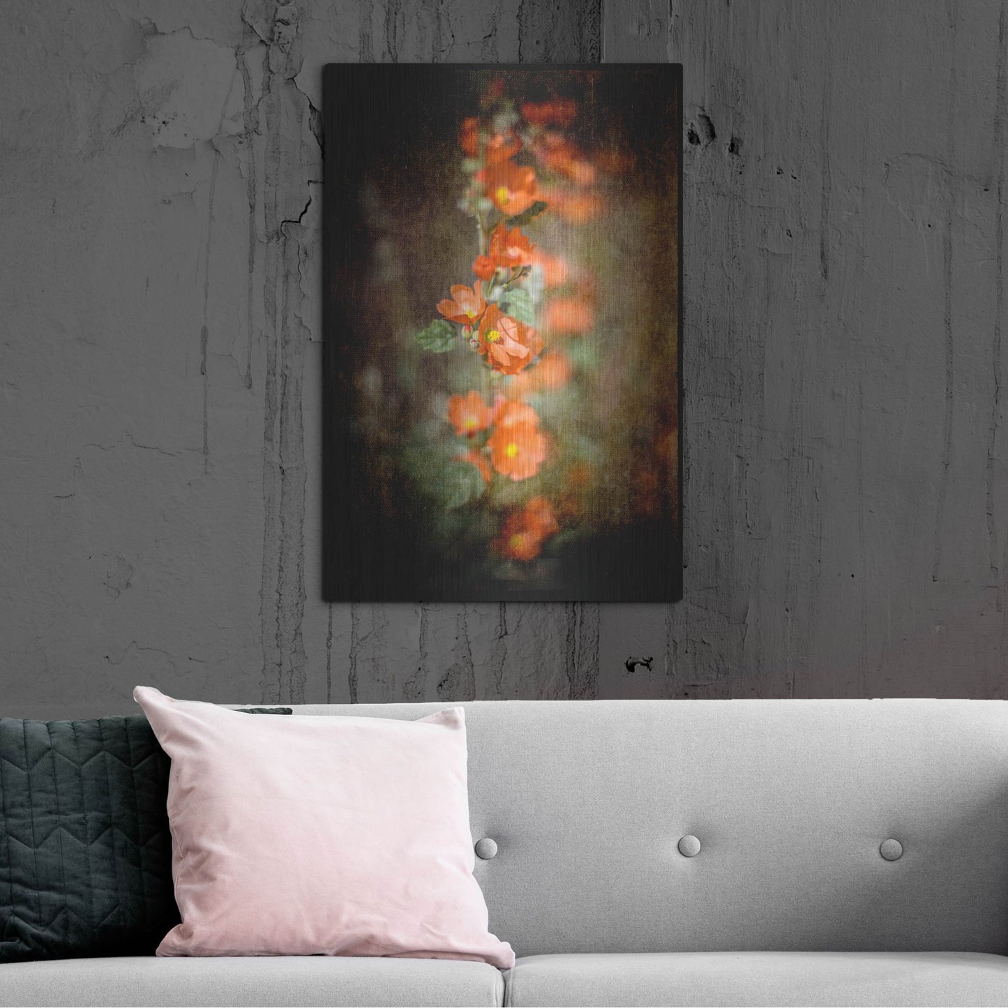 Luxe Metal Art 'Desert Flower 5' by Lightbox Journal, Metal Wall Art,24x36